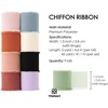image:imageVitalizart 15 Rolls 15 Chiffon Silk Ribbon Handmade Fringe Total 30 Yd Frayed Edges Ribbons for Wedding Invitations Bridal Bouquets Gifts Wrapping Crafts Holiday DecorMixed Color 9 Rolls