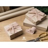 image:imageVitalizart 9 Rolls 15 Pink amp Nude Chiffon Silk Ribbon Handmade Fringe Total 27 Yd Frayed Edges Ribbons for Wedding Invitations Bridal Bouquets Gifts Wrapping Crafts Holiday DecorNude Brown
