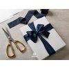 image:imageVitalizart Black Silk Satin Ribbon 112 Inch x 15 Yard Wooden Spool Handmade Frayed Ribbons for Gift Wrapping Baby Shower Wedding Bridal Bouquets Holiday DecorNavy Blue