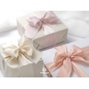 image:imageVitalizart Black Silk Satin Ribbon 112 Inch x 15 Yard Wooden Spool Handmade Frayed Ribbons for Gift Wrapping Baby Shower Wedding Bridal Bouquets Holiday DecorPink  White