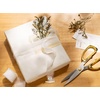 image:imageVitalizart Chiffon Silk Ribbon 1 x 21 Yd Nude amp White Fringe Fabric Package 3 Rolls  7 Yd for Wedding Invitations Bridal Bouquets Decorations Gifts Wrapping amp Bow Makingwhite
