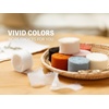 image:imageVitalizart Chiffon Silk Ribbon 1 x 21 Yd Nude amp White Fringe Fabric Package 3 Rolls  7 Yd for Wedding Invitations Bridal Bouquets Decorations Gifts Wrapping amp Bow MakingDusty Blue 3 Rolls