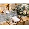 image:imageVitalizart Chiffon Silk Ribbon 1 x 21 Yd Nude amp White Fringe Fabric Package 3 Rolls  7 Yd for Wedding Invitations Bridal Bouquets Decorations Gifts Wrapping amp Bow Makinglight nude