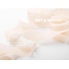image:imageVitalizart Chiffon Silk Ribbon 1 x 21 Yd Nude amp White Fringe Fabric Package 3 Rolls  7 Yd for Wedding Invitations Bridal Bouquets Decorations Gifts Wrapping amp Bow Makinglight nude