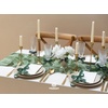 image:imageVitalizart Chiffon Silk Ribbon 1 x 21 Yd Nude amp White Fringe Fabric Package 3 Rolls  7 Yd for Wedding Invitations Bridal Bouquets Decorations Gifts Wrapping amp Bow Makingdark green