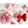 image:imageVitalizart Green Satin Ribbon 38 x 100 Yards Ribbon for Gift Wrapping Hair Craft Party Decoration Flower Bouquet Wedding Double FaceRed  Pink