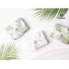 image:imageVitalizart Light Green Chiffon Ribbon Silk Like 1 12 Inch White Printed Frayed Ribbon for Gift Wrapping Wedding Invitations Flower Bouquets Bridal Shower 21 YardPattern3