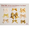 image:imageVitalizart Luxury Gold Ribbon 40 Yards 9 Textures amp Sizes Chiffon Satin Organza Grosgrain GiftWrapping Crafts Wedding Bouquets Christmas amp Holiday Bows9 Gold Ribbons 40Yd