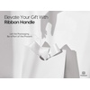image:imageVitalizart Paper Gift Bags With Ribbon Handles Set of 10 Assorted Colors Bulk Reusable For Gift Wrap Girls Kids Birthday Bridal Shower Party Favors Goodie Bags Candy Christmas 591x354x728 SmallWhite