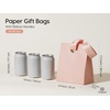 image:imageVitalizart Paper Gift Bags With Ribbon Handles Set of 10 Black Bulk Reusable For Gift Wrap Girls Kids Birthday Bridal Shower Party Favors Goodie Bags Candy Christmas 591x354x728 SmallPink