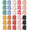 image:imageVitalizart Paper Gift Bags With Ribbon Handles Set of 10 Black Bulk Reusable For Gift Wrap Girls Kids Birthday Bridal Shower Party Favors Goodie Bags Candy Christmas 591x354x728 Small10 Mixed Colors