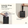 image:imageVitalizart Paper Gift Bags With Ribbon Handles Set of 10 Black Bulk Reusable For Gift Wrap Girls Kids Birthday Bridal Shower Party Favors Goodie Bags Candy Christmas 591x354x728 SmallBlack