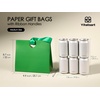 image:imageVitalizart Paper Gift Bags With Ribbon Handles Set of 10 Brown Bulk Reusable For Gift Wrap Girls Kids Birthday Bridal Shower Party Favors Goodie Bags Candy Toys Christmas 787x354x709 Small Size10 Mixed Colors