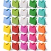image:imageVitalizart Paper Gift Bags With Ribbon Handles Set of 10 Brown Bulk Reusable For Gift Wrap Girls Kids Birthday Bridal Shower Party Favors Goodie Bags Candy Toys Christmas 787x354x709 Small Size10 Mixed Colors