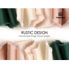 image:imageVitalizart Silk Like Satin Ribbon 1 inch x 25 Yard Blue amp White Handmade Frayed Ribbons for Gift Wrapping Baby Shower Wedding Bridal Bouquets Holiday DecorIvory White