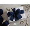 image:imageVitalizart Silk Satin Ribbon 1 Inch x 15 Yard Wooden Spool Light Nude Handmade Frayed Ribbon for Gift Wrapping Baby Shower Wedding Bridal Bouquets Holiday Decor 3 Rolls x 5 YardNavy Blue