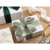 image:imageVitalizart Silk Satin Ribbon 1 Inch x 15 Yard Wooden Spool Light Nude Handmade Frayed Ribbon for Gift Wrapping Baby Shower Wedding Bridal Bouquets Holiday Decor 3 Rolls x 5 YardGreen  Cream