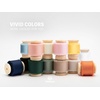 image:imageVitalizart Silk Satin Ribbon 1 Inch x 45 Yard Wooden Spool Handmade Frayed Ribbon for Gift Wrapping Baby Shower Wedding Bridal Bouquets Holiday Decor 9 Rolls x 5 YardDusty Blue
