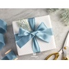 image:imageVitalizart Silk Satin Ribbon 1 Inch x 45 Yard Wooden Spool Handmade Frayed Ribbon for Gift Wrapping Baby Shower Wedding Bridal Bouquets Holiday Decor 9 Rolls x 5 YardDusty Blue