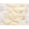 image:imageVitalizart White Handmade Chiffon Silk Ribbon Fringe 15 x 21 Yd Nude amp Ivory Frayed Edges Ribbons for Wedding Invitations Bridal Bouquets Gifts Wrapping Crafts Holiday Party DecorationsCream  Off White
