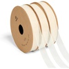 image:imageVitalizart 38 x 90 Yards Organza Ribbon Set 9 Rolls x 10 Yd Sheer Ribbon for Gift Wrapping Crafts Christmas Tree Bows Wedding Invitations Wreaths Party Decor Bouquet DIY Projects Mixed ColorsCream White