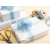 image:imageVitalizart 1 x 90Yd Organza Ribbon Mixed Color Sheer Ribbons Set 10 Yd x 9 Rolls Handmade for Gift Wrapping Christmas Tree Crafts Bows Wedding Invitations Wreaths WrapDusty Blue