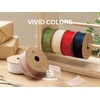 image:imageVitalizart 1 x 90Yd Organza Ribbon Mixed Color Sheer Ribbons Set 10 Yd x 9 Rolls Handmade for Gift Wrapping Christmas Tree Crafts Bows Wedding Invitations Wreaths Wrapivory 3 rolls