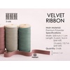 image:imageVitalizart Fall Velvet Ribbon Set 38 x 15 Yd Wooden Spool Fabric Trim 3 Rolls  5 Yd for Christmas Wreath Decoration Handmade Craft Ornaments Gift Wrapping amp Bow MakingRed  Green