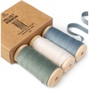 Dusty Blue Ivory & Dusty Green