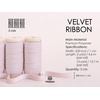 image:imageVitalizart Pink Velvet Ribbon Set 38 x 15 Yd Wooden Spool Fabric Trim 3 Rolls  5 Yd for Christmas Wreath Decoration Handmade Craft Ornaments Gift Wrapping amp Bow MakingPink