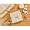 image:imageVitalizart Baby Blue Cotton Ribbon Handmade Fringe 58 x 21 Yd Pure Natural Cotton Ribbons for Gift Wrapping Wedding Invites Bridal Shower Bouquets Holiday DecorBlue Set