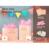 image:imageVitalizart Birthday Paper Gift Bags With Ribbon Handles Set of 2  PopUp Cards Tissue Paper Custom Calendar Design Pink Bags for Kids Birthday Party Favors Goodie Bags Girls Boys Shower