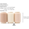 image:imageVitalizart Chiffon Ribbon Set 3 Rolls 2 x 15 Yards Pink SilkLike Handmade Frayed Edge Ribbon Soft Sheer Fabric for Wedding Bouquet Invitations Gift Wrapping Bridal amp Baby Shower DecorLight Nude  White