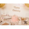 image:imageVitalizart Happy Birthday Cotton Ribbon 58 Inch Natural Handmade Frayed Fringe Ribbons 15 Yd for Birthday Gift Wrapping Crafts Flower Bouquets DecorHappy Birthday