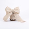 image:imageVitalizart Terracotta Cotton Linen Ribbon with Spool 15 x 5Yd Handmade Fringe Frayed Fabric Cloth for Wedding Invitations Bridal Bouquets Gift WrappingBeige