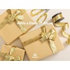 image:imageVitalizart Velvet Ribbon Set 1 x 9Yd Wooden Spool Gold Luxury Velvet Ribbons Double Side for Christmas Tree Wreath Decoration Ornaments Gift Wrapping Flower Bouquet 3 Rolls  3Yd