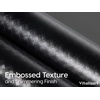 image:imageVitalizart Black Metallic Grid Wrapping Paper Set 17 Organza Ribbon amp Tags  AllInOne Recyclable Luxury Elegant Gift Paper Roll Christmas Holiday Bridal Baby Shower Wedding Girls Boys Birthday 197Black Paper  Black Ribbons