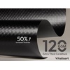image:imageVitalizart Black Metallic Grid Wrapping Paper Set 17 Organza Ribbon amp Tags  AllInOne Recyclable Luxury Elegant Gift Paper Roll Christmas Holiday Bridal Baby Shower Wedding Girls Boys Birthday 197Black Paper  Black Ribbons