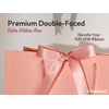 image:imageVitalizart Large Paper Gift Bags With Handles amp Ribbon Bows Thick Texture  Set of 4 Bulk Pack Green Reusable For Gift Wrap Girls Kids Birthday Bridal Baby Shower Party Favors Goodie Candy 129x10x5Pink  Cream