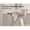 image:imageVitalizart Large Paper Gift Bags With Handles amp Ribbon Bows Thick Texture  Set of 4 Bulk Pack Green Reusable For Gift Wrap Girls Kids Birthday Bridal Baby Shower Party Favors Goodie Candy 129x10x5Cream  Champagne