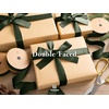 image:imageVitalizart Green Velvet Ribbon 1 Inch x 15 Yds Double Faced  Rustic Holiday Thin Velvet Christmas Ribbon For Gift Wrapping Wreaths Tree Ornaments Bows Garland Festive Decor CraftsDark Green