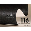 image:imageVitalizart Black Textured Wrapping Paper Set 17 Ogranza Ribbon amp Gift TagsBlack
