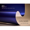 image:imageVitalizart Matte Metallic Silver Wrapping Paper Set 30 Ribbons amp Gift TagsBlue Paper  Blue Ribbons