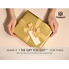 image:imageVitalizart Matte Metallic Silver Wrapping Paper Set 30 Ribbons amp Gift TagsGold Paper  Gold Ribbons