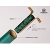 image:imageVitalizart Green Wrapping Paper Set 17 PearlyLustre Ribbons amp Gift TagsGreen Paper  Green Ribbons