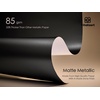 image:imageVitalizart Matte Metallic Red Wrapping Paper Set 17 Ribbons amp Gift TagsBlack Paper  Black Ribbons