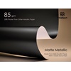 image:imageVitalizart Matte Metallic Red Wrapping Paper Set 17 Ribbons amp Gift TagsBlack Paper  Black Ribbons