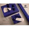 image:imageVitalizart Matte Metallic Red Wrapping Paper Set 17 Ribbons amp Gift TagsBlue Paper  Blue Ribbons