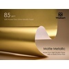 image:imageVitalizart Matte Metallic Red Wrapping Paper Set 17 Ribbons amp Gift TagsGold Paper  Gold Ribbons