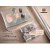 image:imageVitalizart Matte Metallic Red Wrapping Paper Set 17 Ribbons amp Gift TagsSilver Paper  Silver Ribbons
